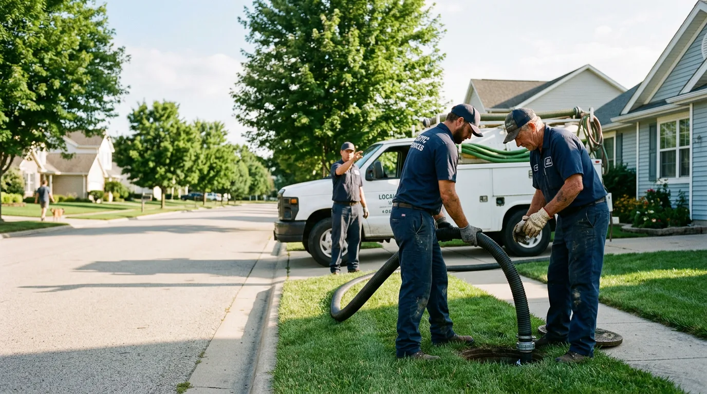 Septic Tank Cleaning in Mexico, PA